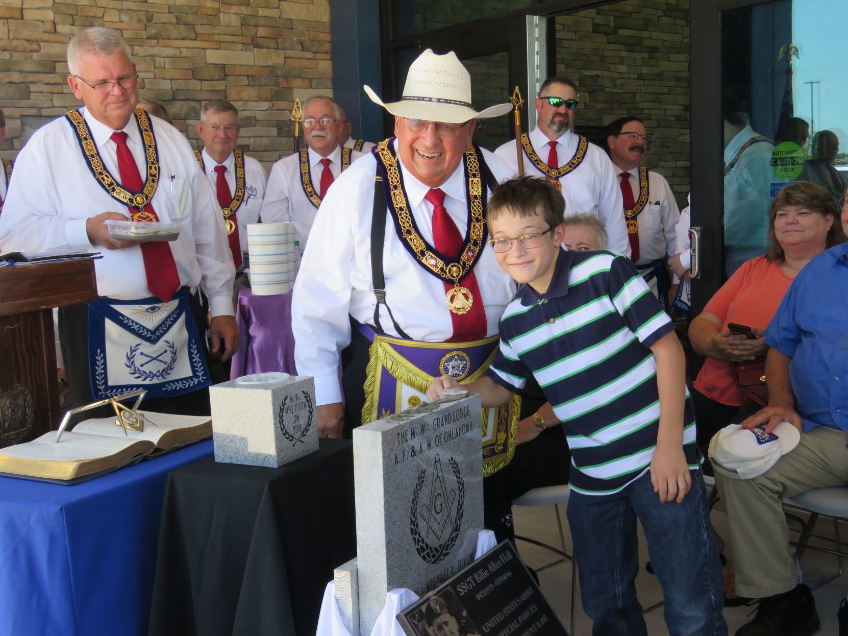 Masonic Cornerstone Ceremony